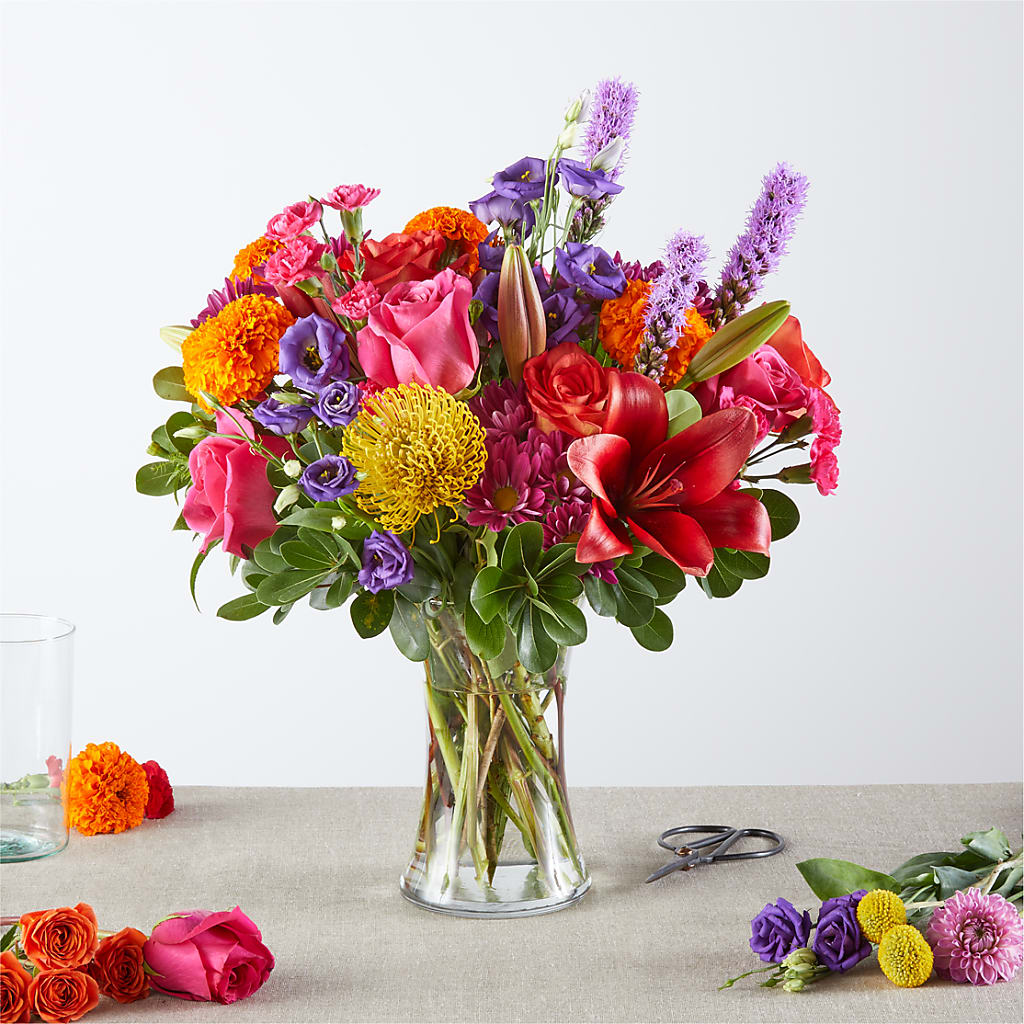 Feast of Color – A Florist Original – The Pink Petal, Pierre SD