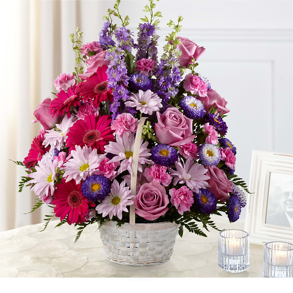 Pastel Peace Basket – The Pink Petal, Pierre SD