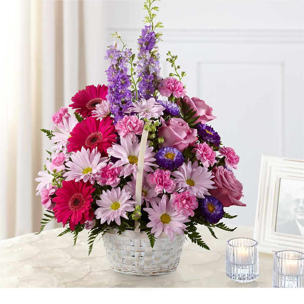 Pastel Peace Basket – The Pink Petal, Pierre SD
