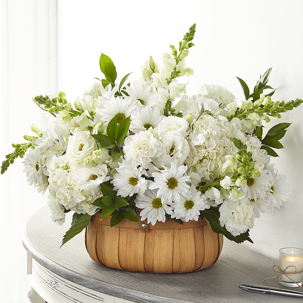 Pure Ivory Basket – The Pink Petal, Pierre SD