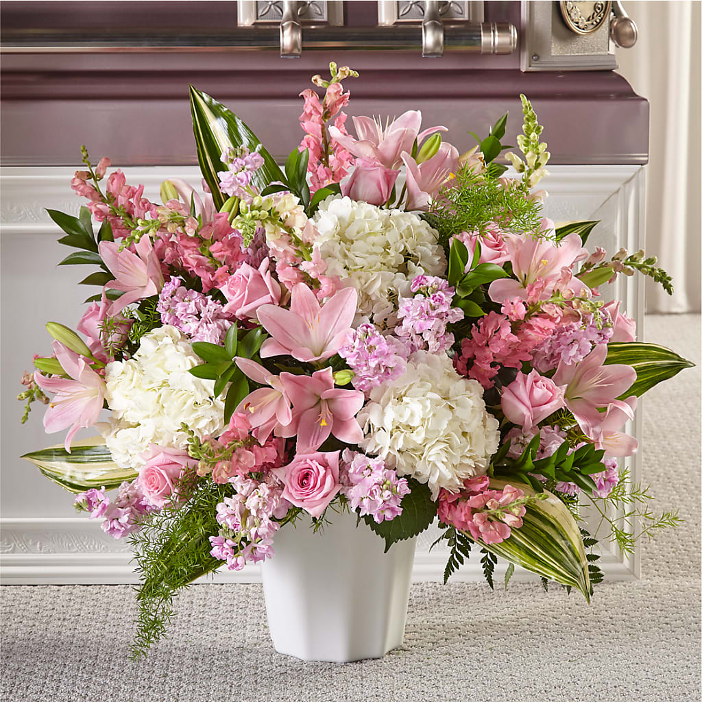 Simply Serene Floor Basket – The Pink Petal, Pierre SD