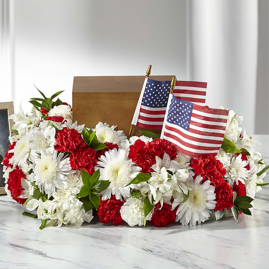 Spirit of Patriotism Cremation Adornment – The Pink Petal, Pierre SD