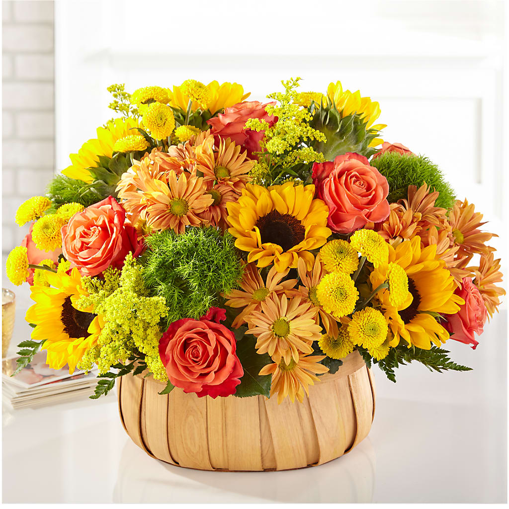 Harvest Sunflower Basket – The Pink Petal, Pierre SD