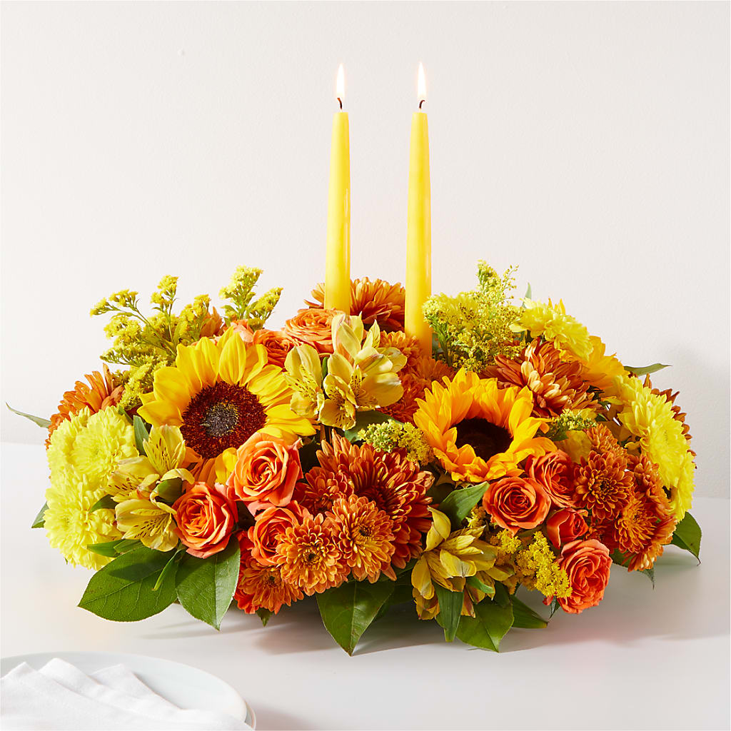 Autumn Harmony Centerpiece – The Pink Petal, Pierre SD