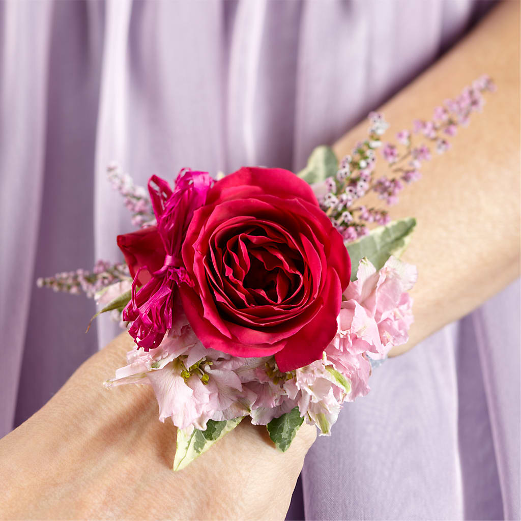 Rose Charm Corsage – The Pink Petal, Pierre SD