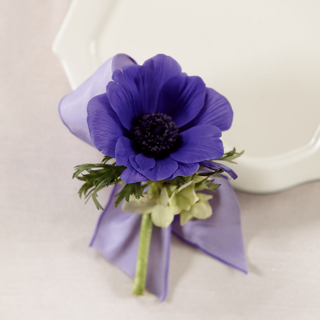 Purple Passion Boutonniere – The Pink Petal, Pierre SD
