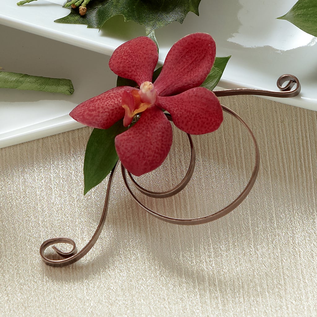 Red Mokara Boutonniere – The Pink Petal, Pierre SD