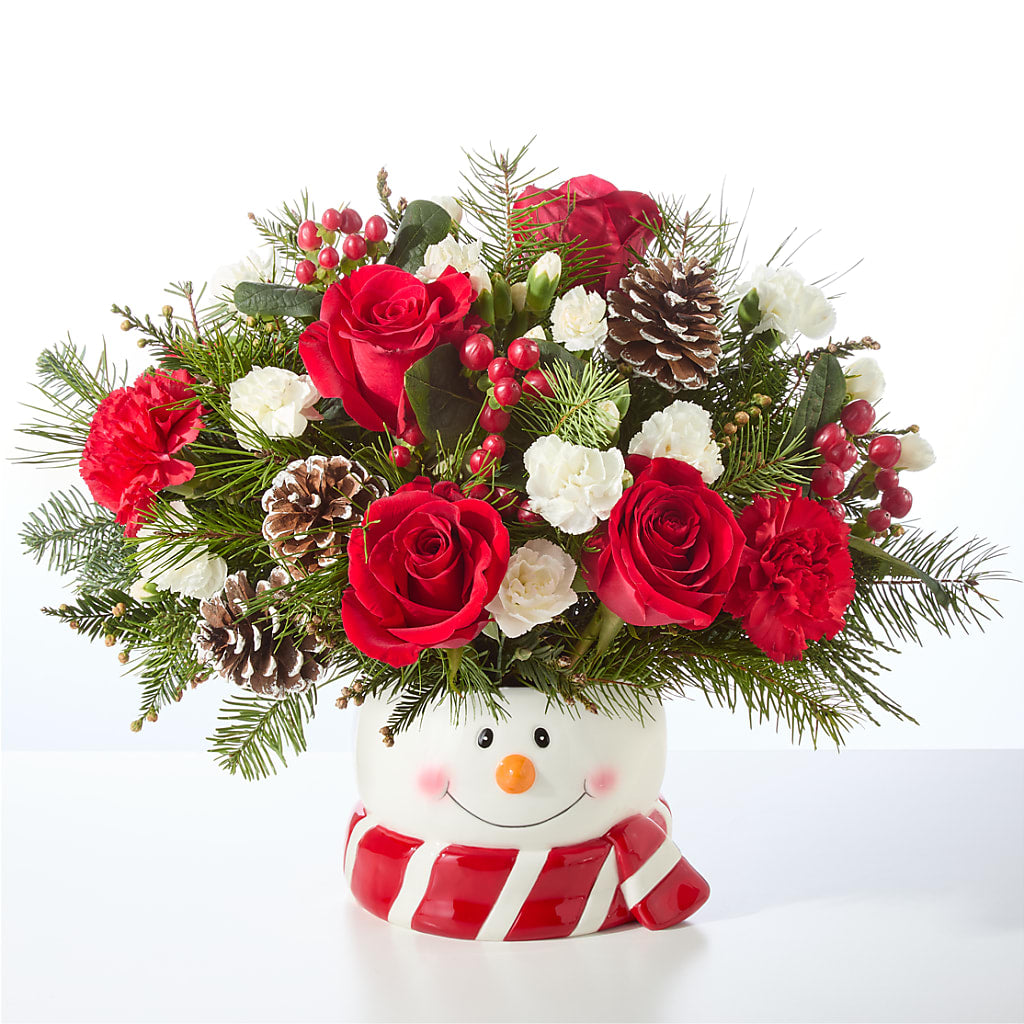 Jolly Snowman Bouquet –  The Pink Petal, Pierre SD