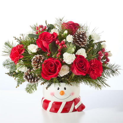 Jolly Snowman Bouquet –  The Pink Petal, Pierre SD