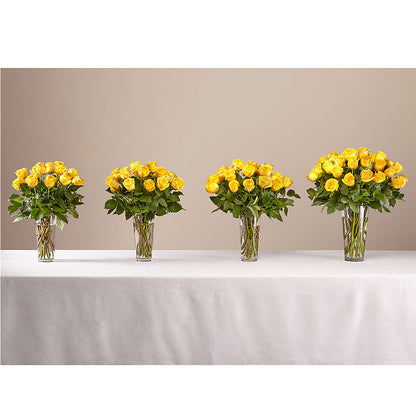 Long Stem Yellow Rose Bouquet –  The Pink Petal, Pierre SD