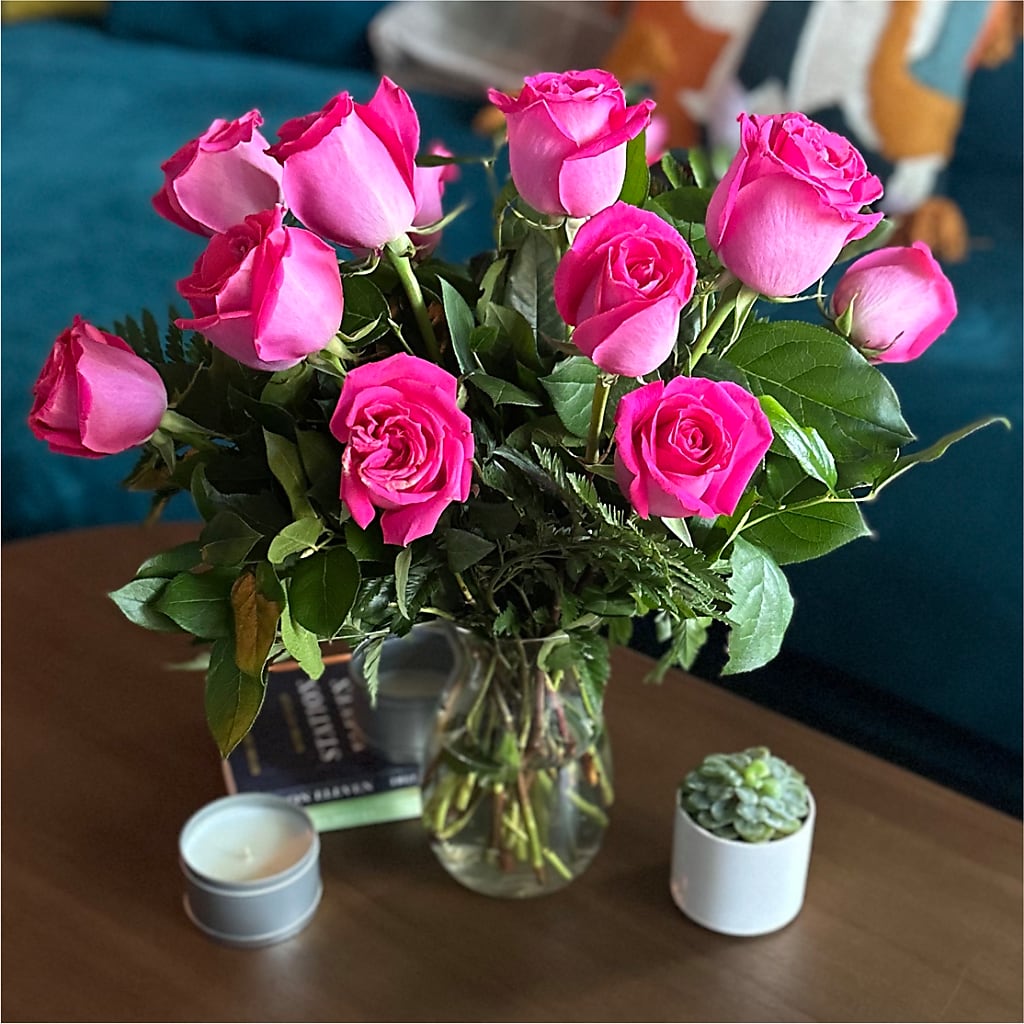 Long Stem Pink Rose Bouquet –  The Pink Petal, Pierre SD