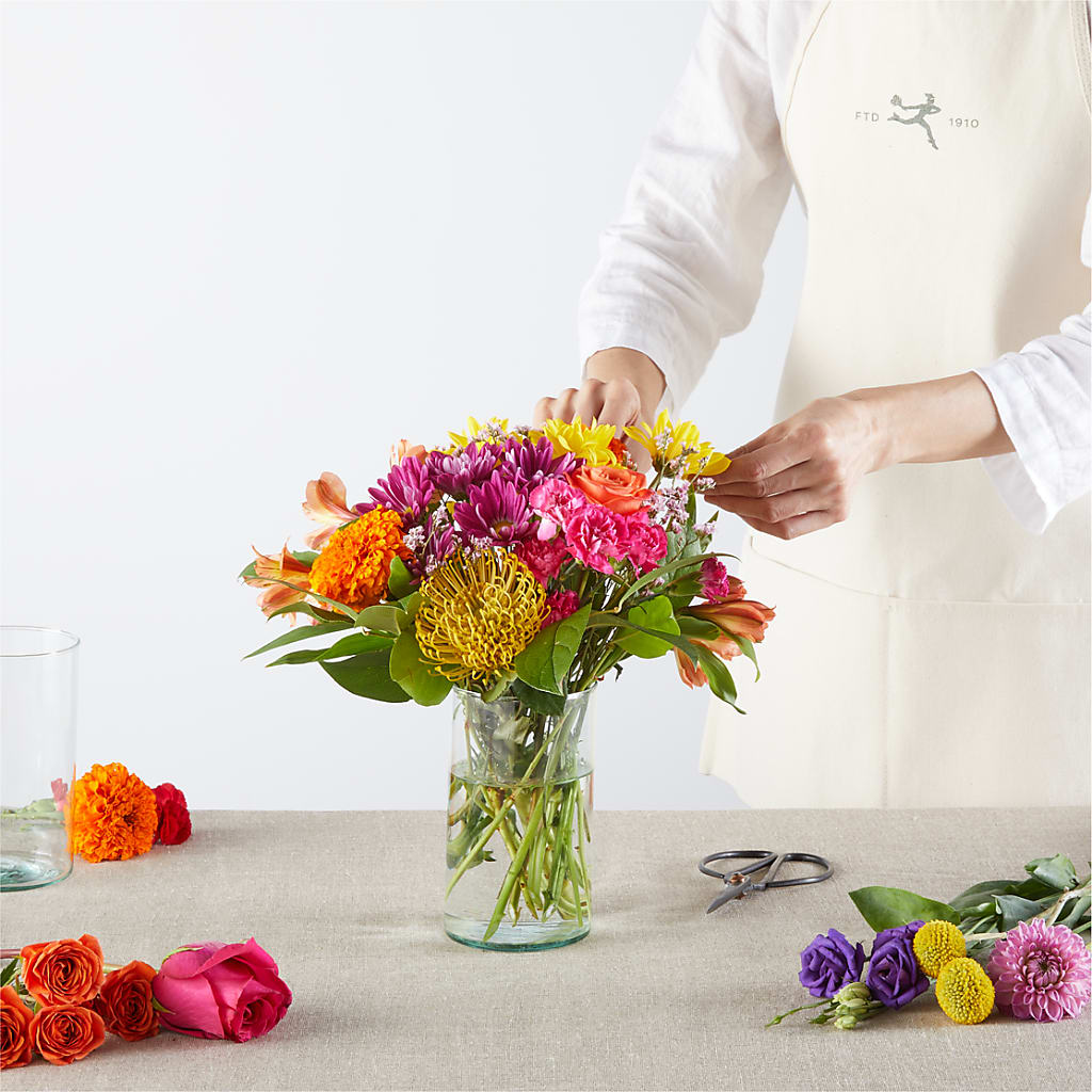 Feast of Color – A Florist Original –  The Pink Petal, Pierre SD