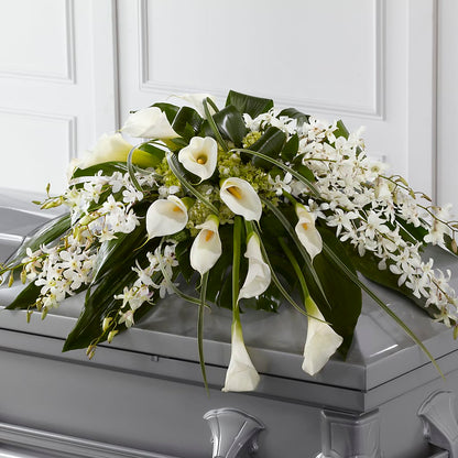 Angel Wings Casket Spray –  The Pink Petal, Pierre SD