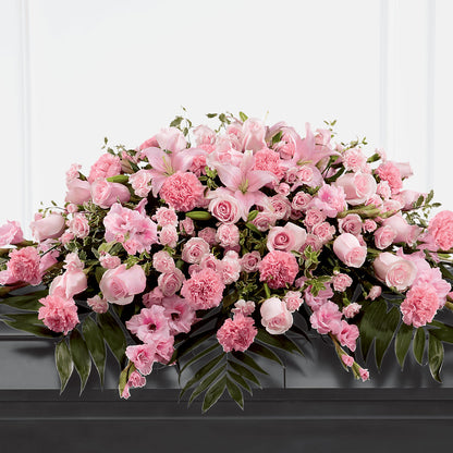 Garden of Comfort Casket Spray (Standard) –  The Pink Petal, Pierre SD