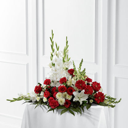 Crimson & White Arrangement –  The Pink Petal, Pierre SD