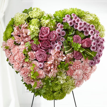 Heartwarming Standing Heart –  The Pink Petal, Pierre SD