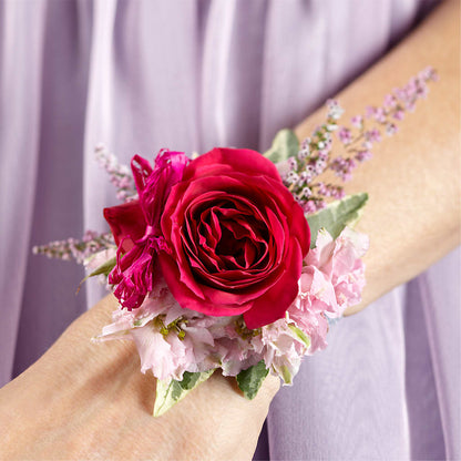 Rose Charm Corsage –  The Pink Petal, Pierre SD