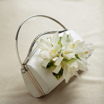 White Purse Decor –  The Pink Petal, Pierre SD